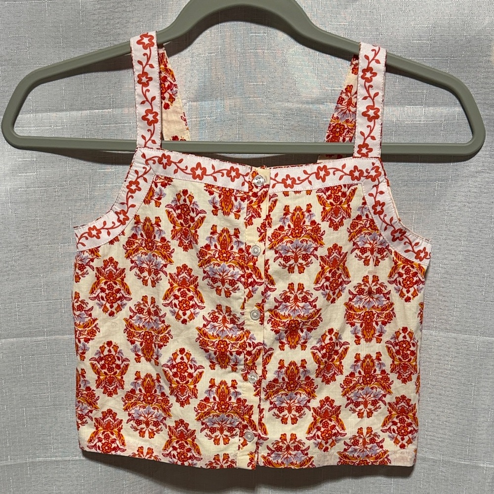 Haute Hippe Girls Boho Crop Top NWOT